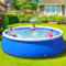 Grande piscine gonflable de 304,8 cm, baignoire pliable, piscine hors sol pour 6 adultes, pour jardin, extérieur, installation facile