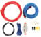 10 Gauge Amplifier Installation Kit High Performance Power Cable Subwoofer AMP Wiring Kit with 60A for Car Radio Subwoofers 14.76ft Premium Rubber Copper Material