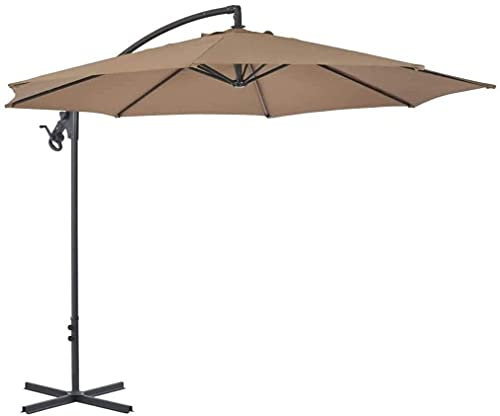 SGKOMN Outdoor Umbrella for Patio Patio Umbrellas Cantilever Garden Parasol with Crank and Tilt Function Garden Lawn Garden Outdoor Umbrella