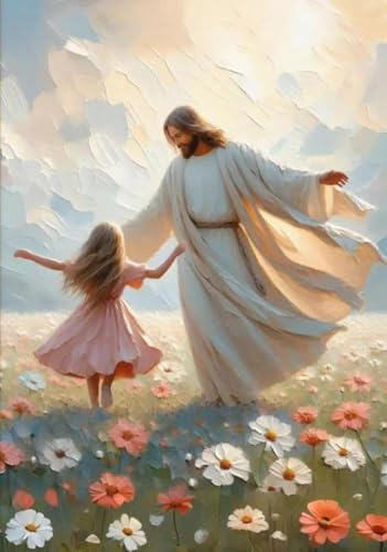 Baibexing Christliche Religion Heiliger Glaube Jesus Walking On Water Wandkunst Poster Drucken Jesus Umarmungen Frau Leinwand Malerei Wohnzimmer Wohnkultur A15 30X40Cm Kein Rahmen
