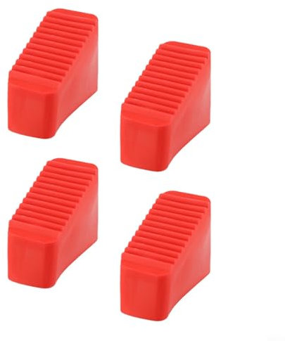 Rubber Ladder Feet, 4 Pcs for Increased Stability and Safety on Wooden and For Tile Floors