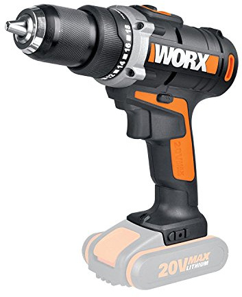 Taladro Atornillador 20V WORX | PowerShare | WX183.9 - Sin batería, ni cargador | 2 velocidades, luz LED