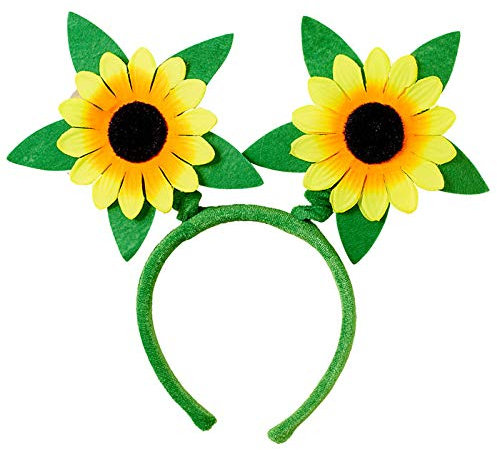 PARTY DISCOUNT® Haarreif Sonnenblumen