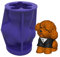 3D Hunde Kerzenformen Seifenformen Mops Teddy Hund Silikon Fondant Schokolade Kuchen Backformen Fondant Kuchen Formen Kunst Handwerk