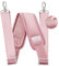 ZINZ 79 inch Shoulder Strap, Extra-Thick Fixed Cushion Pad and Dual Clasps Universal Replacement Strap with Metal Swivel Hooks for Laptop Bags, Luggage Bags, Camera, Crossbody (200cm,Pink)