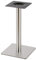 Tischbeine Edelstahl Untergestell Quadratisch Bodenplatte DIY Tischfuß Tischgestell Höhe:72cm