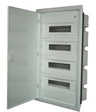 Modulverteiler 4x18 Unterputz/Tür Metall/ IP40 ERP18-4 DIDO 001101214 eti-polam 3838895610007