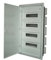 Répartiteur modulaire 4x18 encastré/porte métal/IP40 ERP18-4 DIDO 001101214 mask3838895610007