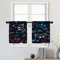 Batmerry Gamer Player Tier Curtains, with Joystick Gamepad Window Treatment Short Kitchen Curtain Multilayer Polyester Blackout for Living Room/Bathroom, 2 Pack 26x24 inches