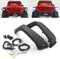 Runup RC Crawler Rad Augenbrauen Lichter Schlamm Fender & LED Lampe für 1/10 Axial SCX10 III AXI03007 Jeep Wrangler AXI03006 Gladiator