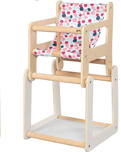 Chaise haute GOKI modèle Chaise haute pour poupée avec table