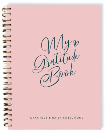 Perfect Planner Company - Diario della gratitudine - Per gratitudine e riflessioni quotidiane - Diario per la cura di sé per donne e adolescenti - Ridurre lo stress e il pensiero eccessivo - Copertina