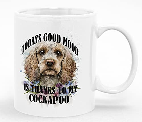 Cockapoo Dog Mug - Hilarious Quote and Adorable Design for Dog Lovers - 11oz Ceramic - Microwave & Dishwasher Safe