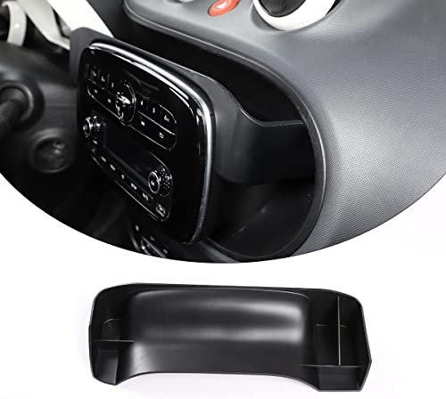 HEYCE Armaturenbrettablage Mittelkonsole Armaturenbrett Ablage Tray Zubehör Armaturenbrett Organizer Einsatz Tray Mittelkonsole für Benz Smart 453 Fortwo Forfour 2016–2020