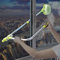 ZENO Window Cleaning Brush - U Type | Glass Cleaning Pole Brush | Wash Brush Kit with Squeegee & Soft Sponge | Aluminium Pole with On/Off Water Switch | Ideal for Cars, Vans, Trucks, Boats & Windows