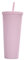 Karlak Gobelet à eau de grande capacité de 710 ml/24 oz, verre mat entièrement clouté, gobelet en plastique réutilisable avec couvercle en paille anti-fuite à large ouverture
