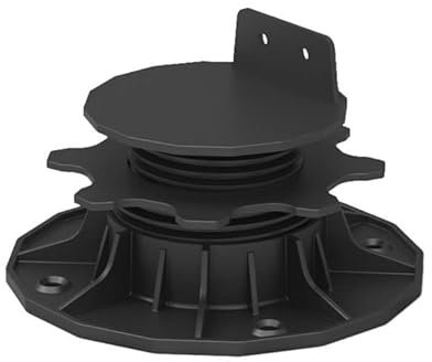 ECOTRAVERS - Stelzlager - höhenverstellbar Terrassenlager zu den Balken ETL 35-70 mm 48 Stk Terrassendielen-Unterkonstruktion