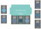 Rust-Oleum Chalky Floor Paint in Matt Finish - Deep Blue Tester Box