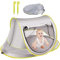 Tefola Tente de Plage Bébé - Protection UV 50+, Pop-up, Étanche Avec Sac de Rangement - Pour Famille, Pique-Nique, Jardin (Gris)