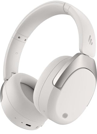 Edifier W830NB Wireless Over Ear Kopfhörer mit -45dB ANC, 94Std. AKKU, LDAC Hi-Res Sound, Spatial Audio, Schnellladung, Bluetooth V5.4 - Sandweiß