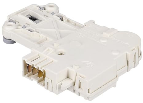 ensipart Türverriegelung für Waschmaschine kompatibel mit AEG 3792035002 Bitron kompatibel mit Küppersbusch 441684 Verriegelungsrelais für Türe an Wachmaschine
