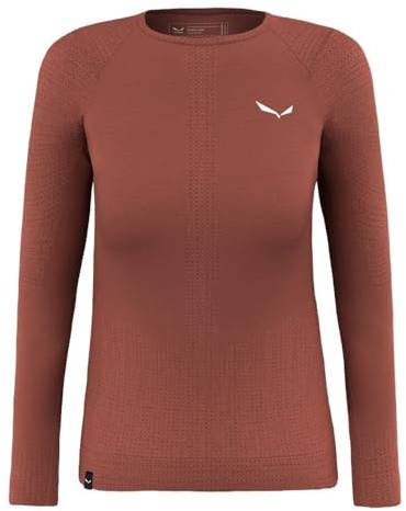 Salewa Zebru Medium Warm AMR Tee W, Etruscan red, S