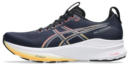 ASICS Men's Gel-Kayano 32 Running Shoes, Midnight/Black, 43.5 EU