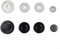 Upgrade Cooker Hat Set for SABAF Stove Gas Hob Kitchen Oven Handles Lid Kit Burner Crown Cap Replacement Uniform Heat Distribution
