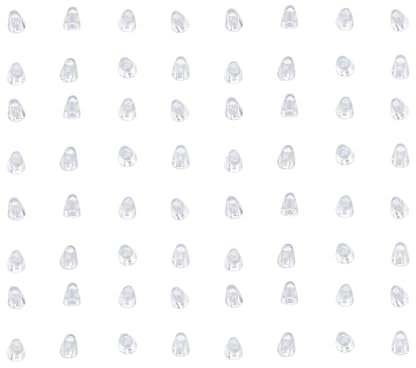 Tappo a Vite per Occhiali Senza Montatura 300 Pezzi, Copri Cappuccio a Vite Senza Montatura per Occhiali in Silicone Numero 14, Kit di Riparazione per Occhiali