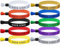 WEIYOUDP Personalisierte Stoff-Armbänder, Party-Armbänder, personalisierbar, farbige Armbänder, Hochzeitsgeschenke für Gäste, Festivals und Veranstaltungen, Party-Identifikationsarmbänder, 250pcs,