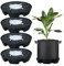 Insert pour jardinières d'arrosage, systèmes d'irrigation automatique | Pots de jardinière à goutte lente | Plateaux en tissu non tissé pour plantes en pot succulentes extérieures en serre intérieure
