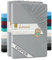 2er Set Lavea Topper Spannbettlaken - Spannbetttuch Jersey Topper Serie Maya, 90x200cm | 100x200cm, Silber, 100% Baumwolle, hochwertige Verarbeitung, mit Gummizug