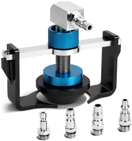 Universal-Bremsenentlüftungsgerät Adapter 22-58mm Bremsenentlüftung Adapter mit 4 Schnellkupplungen (EU/US/Metrisch/Japanisch), Gummidichtring für Buick, Cadillac, Chevrolet, Mazda, Honda, Toyota etc