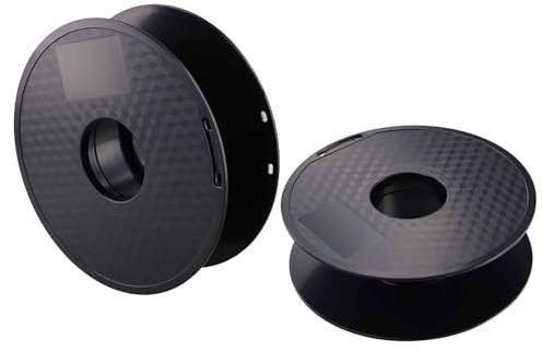 JoyousMall Leere Kabeltrommel für Weihnachtsbeleuchtung, Seile und Kabel – 200 mm Durchmesser ABS-Wickler, leicht, 195 g, kompakter Kabel-Organizer für Zuhause, Garage oder Büro