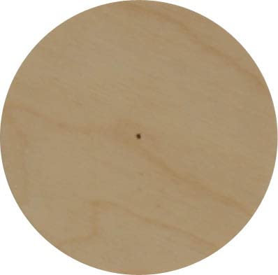 DREGENO Pyramidenteller aus Holz Durchmesser 6 cm