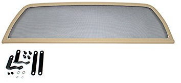 Tief-Tech Windschott für MG MGF MGTF (1996-2012) - Klappbar - Beige | Windabweiser | Windblocker | Wind Deflector