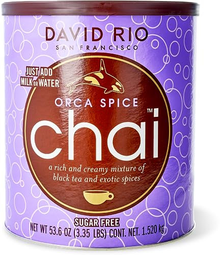 David Rio Chai Orca Spice zuckerfrei aus San Francisco (enthält jedoch Maltodextrin), Pappwickeldose (1 x 1520 g)