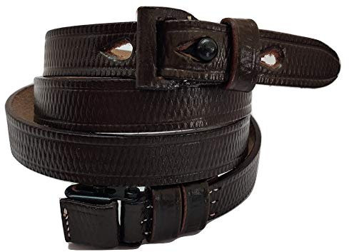 Warcraft Exports Yugoslav 1948 M48 M48A M48B M48BO Yugo Mauser K98 M98 Leather Rifle Sling (Dark Brown)