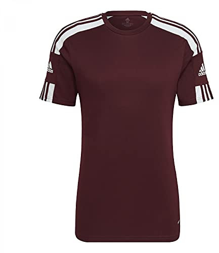 adidas Herren Squadra 21 Jersey, Team Maroon / White, XS