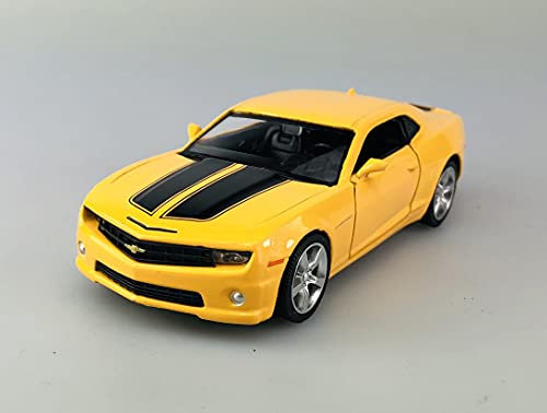 RMZ CITY Chevrolet Camaro GELB 1:32 DIE CAST Metal Model New