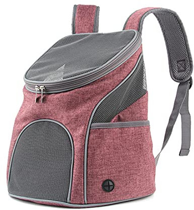 FUNAT Borsa per Animali Traspirante, Zaino da Viaggio per Cani e Gatti Autunno e Inverno, Zaino Portatile per Uscire di Cani