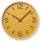 Lemnos Thomson Paper Wanduhr - Holz aus Japan, Designer-Uhr Ohne Tickgeräusche, Modern Mit Schleichender Sekunde, Küchenuhr, Wohnzimmer Clock