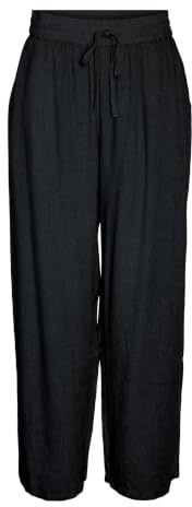 Noisy may Weite Relaxed Fit Culotte Modisch Lässige Jogging Stoffhose Leinen
