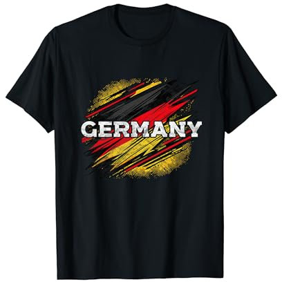 Germany Flagge Fussball Handball Sport Fan Deutschland T-Shirt