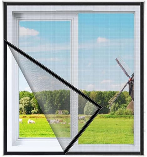45x175cm,Window Screen Mesh Screen Fly Screen Wire Mesh Insect Mesh Mosquito Net Pet Screen for Window Doors Patio, Cat-Proof