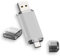 Vixelle Chiavetta USB 3.0 di tipo C, chiavetta USB 2 in 1, chiavetta USB C per smartphone, computer e tavolo (argento, 8 GB)