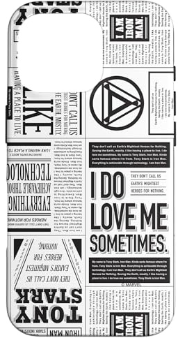 Marvel Iron Man I Do Love Me Sometimes Tony Stark Zitate Hülle für iPhone 16 Pro