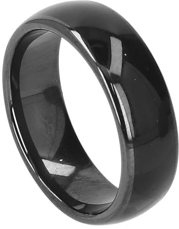 Anello NFC, Anello in Ceramica Impermeabile Anello di Riscrittura del Dito Intelligente Anello ID IC per Uomo o Donna, Anello Intelligente Indossabile per Scheda di Gioco per