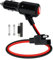 HuaLiSiJi SAE auf Zigarettenanzuender mit Schalter 12V 24V Zigarettenanzünder mit Schalter 14AWG 20A, für Motorrad, Mixer, Solar Ladegerät (0.5m)