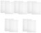 STOBOK 5sets Datei Zinken Korb Feuerfeste Tasche Für Dokumente Ordner Drücken Organizer-behälter Organisatoren Und Aufbewahrung Geld Bindemittel Vorratsbehälter Tür Transparent Pvc 2pcs*5